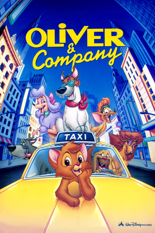 This animated take on Oliver Twist re-imagines Oliver as an adorable orphaned kitten who struggles to survive in New York City and falls in with a band of canine criminals led by an evil human. First, Oliver meets Dodger, a carefree mutt with street savoir faire. But when Oliver meets wealthy Jenny on one of the gang's thieving missions, his life changes forever.