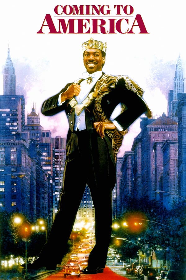 Prince Akeem, heir to the throne of Zamunda, leaves the tropical paradise kingdom in search of his queen. What better place than Queens, New York, to find his bride? Joined by his loyal servant and friend, Semmi, Akeem attempts to blend in as an ordinary American and begin his search.