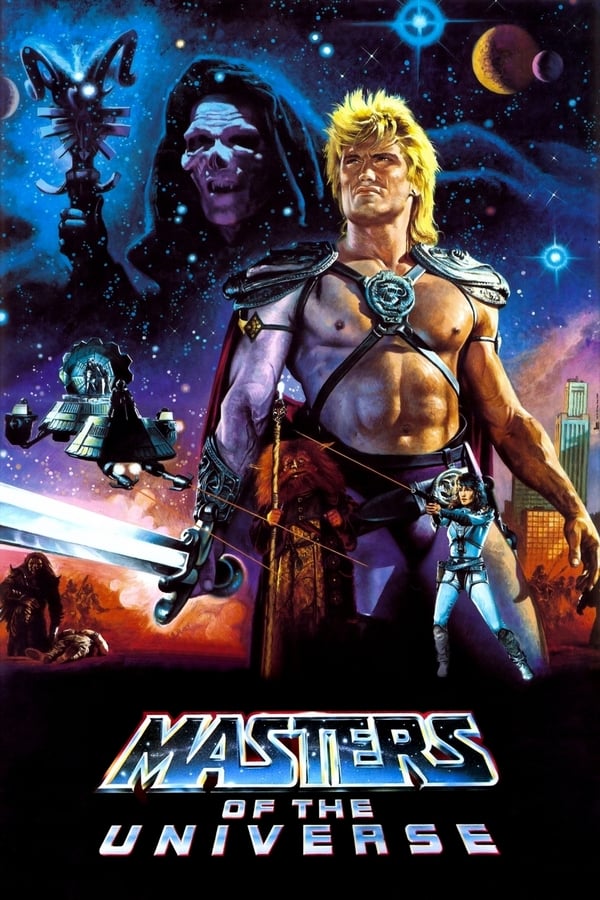 The world of Eternia in the aftermath of Skeletor's war on Castle Grayskull, which he has won after seizing Grayskull and the surrounding city using a cosmic key developed by the locksmith Gwildor. The Sorceress is now Skeletor's prisoner and he begins to drain her life-force as he waits for the moon of Eternia to align with the Great Eye of the Universe that will bestow god-like power upon him.
