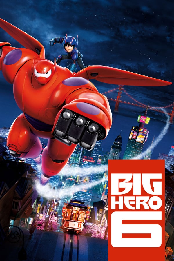 The special bond that develops between plus-sized inflatable robot Baymax, and prodigy Hiro Hamada, who team up with a group of friends to form a band of high-tech heroes.