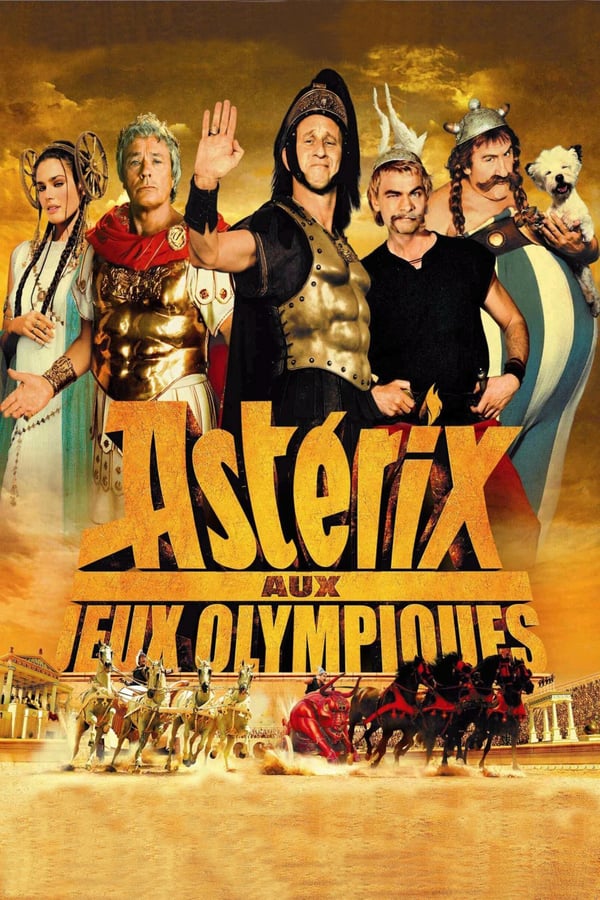 Astérix et Obélix, dans de nouvelles aventures où ils devront remporter les Jeux Olympiques, permettre au jeune Gaulois, Alafolix, d’épouser la Princesse Irina et lutter contre le terrible Brutus, prêt à tous les stratagèmes, pour lui aussi gagner les Jeux Olympiques et se débarrasser de son père : Jules César.