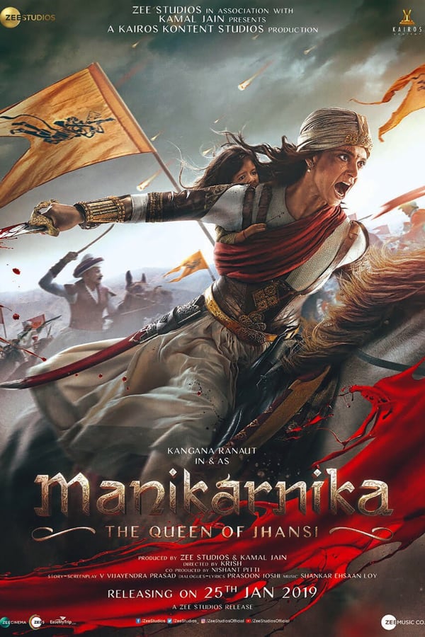 De film is gebaseerd op het leven van Rani Laxmi Bai van Jhansi en haar oorlog tegen de Britse Oost-Indische Compagnie, tijdens de Indiase opstand in 1857.