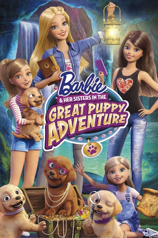 Barbie and her sisters, Skipper, Stacie and Chelsea, and their adorable new puppy friends find unexpected mystery and adventure when they return to their hometown of Willows. While going through mementos in Grandma's attic, the sisters discover an old map, believed to lead to a long-lost treasure buried somewhere in the town. With their puppy pals in tow, the four girls go on an exciting treasure hunt, along the way discovering that the greatest treasure of all is the love and laughter they share as sisters!