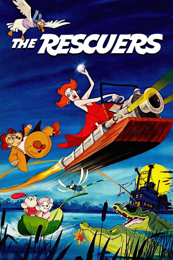 What can two little mice possibly do to save an orphan girl who's fallen into evil hands? With a little cooperation and faith in oneself, anything is possible! As members of the mouse-run International Rescue Aid Society, Bernard and Miss Bianca respond to orphan Penny's call for help. The two mice search for clues with the help of an old cat named Rufus.