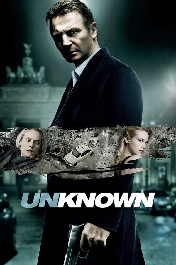 An American biologist attending a conference in Berlin awakens from a coma after a car accident, only to discover that someone has taken his identity and that no one, not even his wife, believes him. With the help of an illegal immigrant and a former Stazi agent, he sets out to prove who he is and find out why people are trying to kill him.