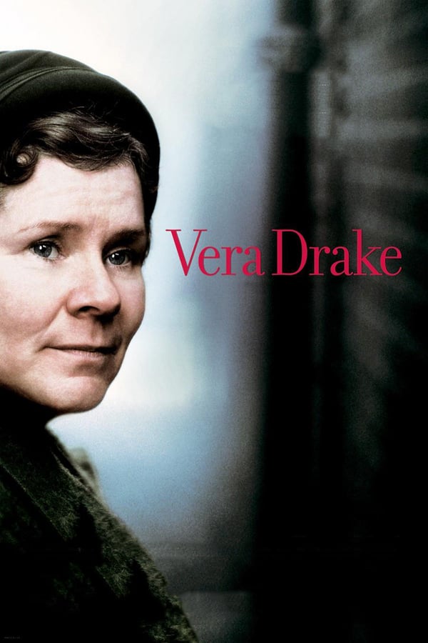 Abortionist Vera Drake finds her beliefs and practices clash with the mores of 1950s Britain – a conflict that leads to tragedy for her family.
