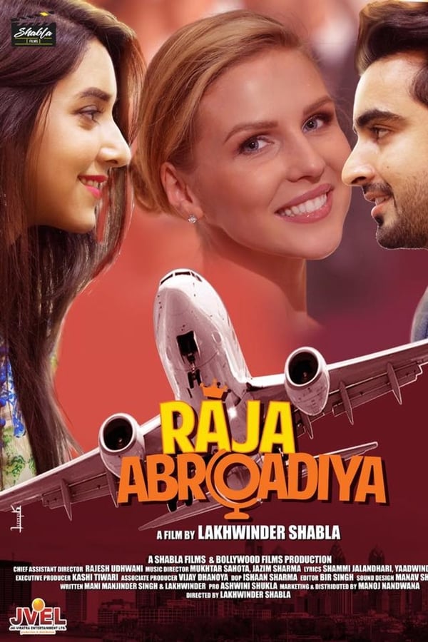 Raja, a rich young boy who faces sufficient problems to go abroad, after he returns to his hometown he is called as Raja Abroadiya by his entire village.