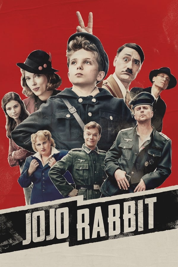 A World War II satire that follows a lonely German boy whose world view is turned upside down when he discovers his single mother is hiding a young Jewish girl in their attic. Aided only by his idiotic imaginary friend, Adolf Hitler, Jojo must confront his blind nationalism.