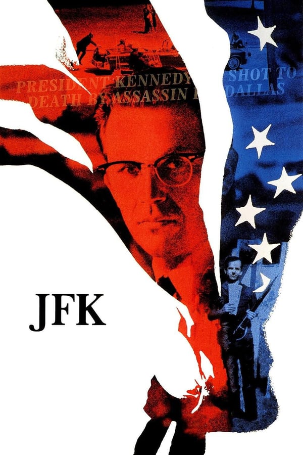 This acclaimed Oliver Stone drama presents the investigation into the assassination of President John F. Kennedy led by New Orleans district attorney Jim Garrison. When Garrison begins to doubt conventional thinking on the murder, he faces government resistance, and, after the killing of suspected assassin Lee Harvey Oswald, he closes the case. Later, however, Garrison reopens the investigation, finding evidence of an extensive conspiracy behind Kennedy's death.