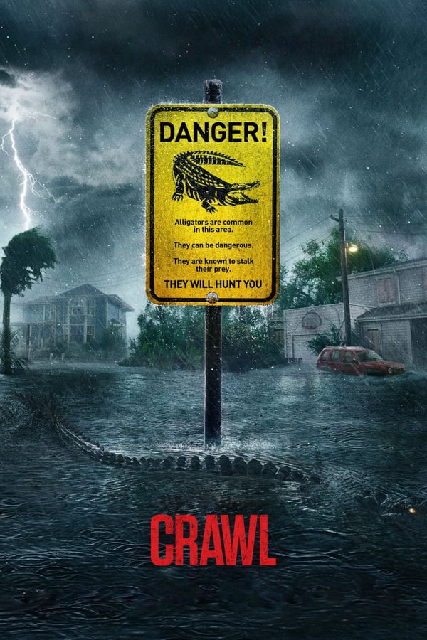 When a huge hurricane hits her hometown in Florida, Haley ignores evacuation orders to look for her father. After finding him badly wounded, both are trapped by the flood. With virtually no time to escape the storm, they discover that rising water levels are the least of their problems.