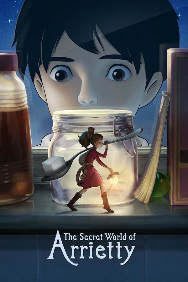 14-year-old Arrietty and the rest of the Clock family live in peaceful anonymity as they make their own home from items 