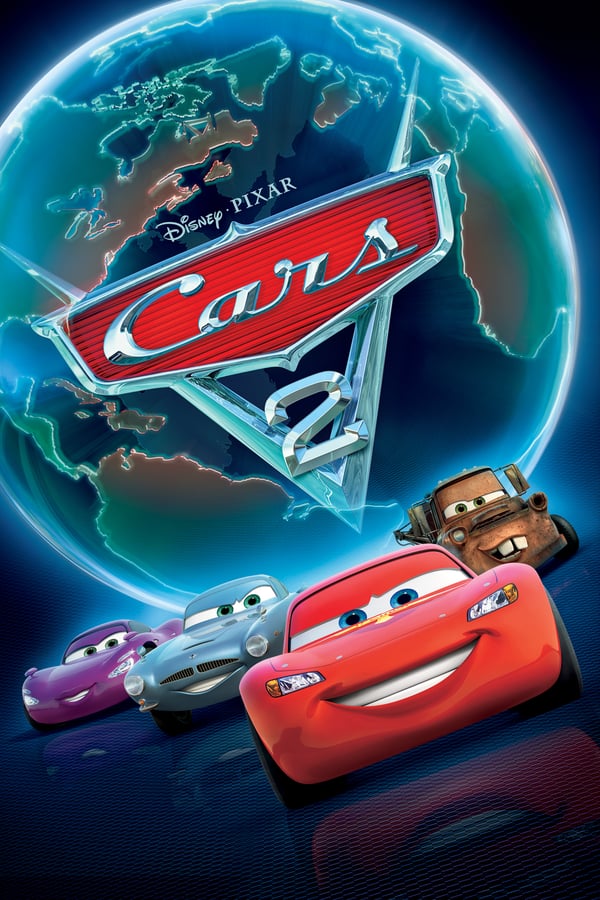 Star race car Lightning McQueen and his pal Mater head overseas to compete in the World Grand Prix race. But the road to the championship becomes rocky as Mater gets caught up in an intriguing adventure of his own: international espionage.