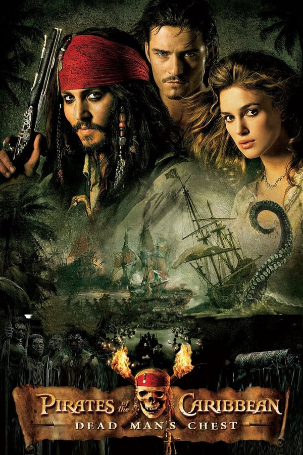 Captain Jack Sparrow works his way out of a blood debt with the ghostly Davey Jones to avoid eternal damnation.