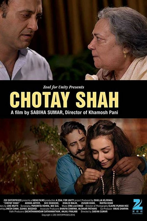 ‘Chotay Shah’ is Sabiha Sumar’s short film for the ‘Zeal For Unity‘ project. ‘Zeal for Unity’ is Zee Entertainment’s unique peace initiative aimed at bringing together nations in conflict through their creative thought leaders.  Twelve filmmakers from India and Pakistan have been brought together to showcase their films on a single platform.
