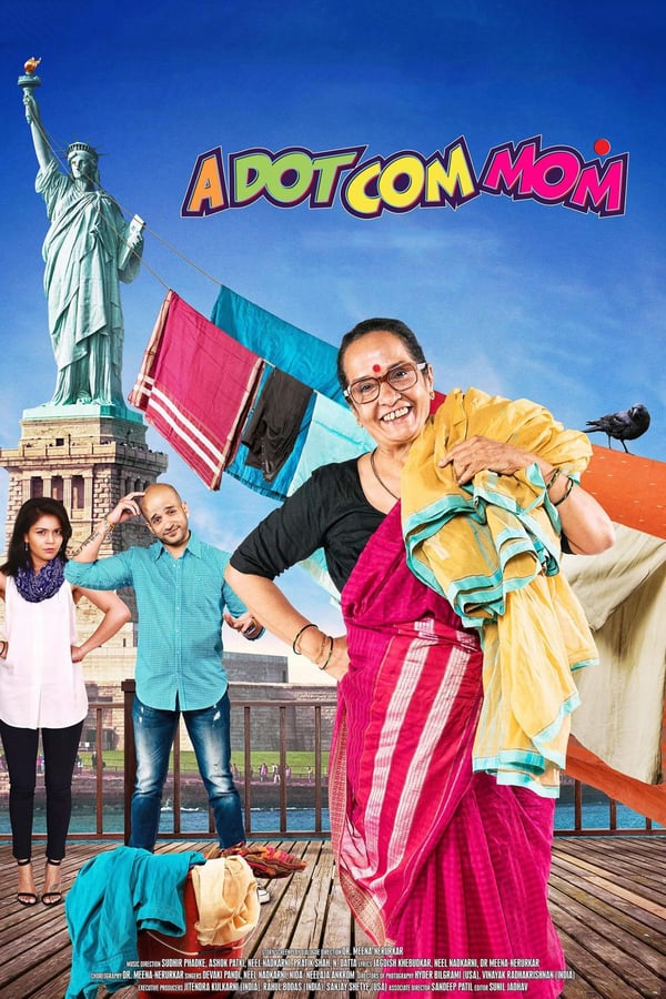 A Dot Com Mom is a story of a simple middle-class mother from a small town. Like any other Indian housewife, she works hard to raise her son. Her smart son goes to the USA and becomes super-rich and successful. He invites his parents to visit him and his wife to share their success.