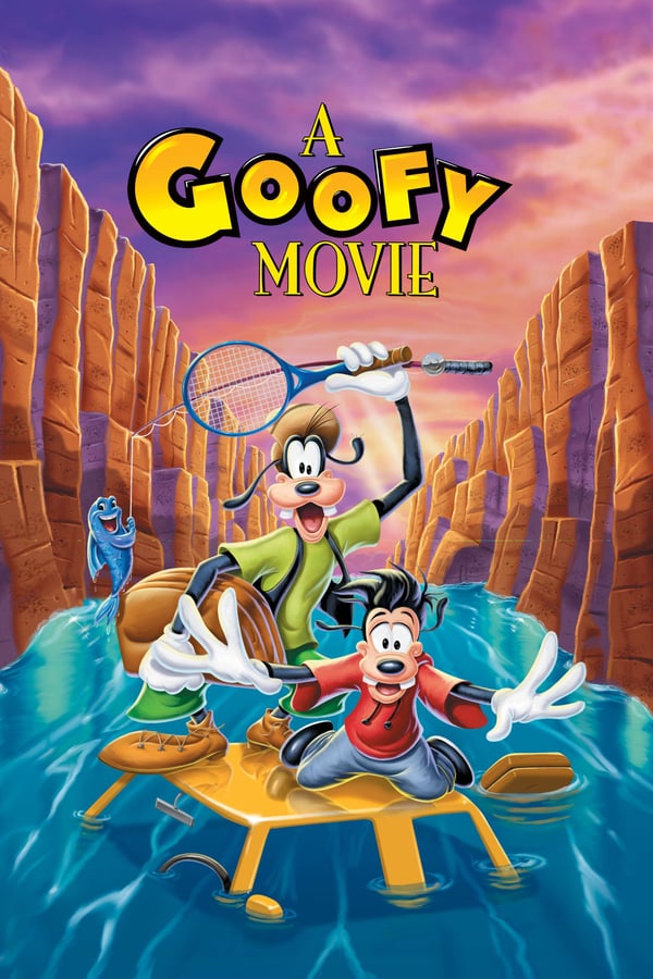 Though Goofy always means well, his amiable cluelessness and klutzy pratfalls regularly embarrass his awkward adolescent son, Max. When Max's lighthearted prank on his high-school principal finally gets his longtime crush, Roxanne, to notice him, he asks her on a date. Max's trouble at school convinces Goofy that he and the boy need to bond over a cross-country fishing trip like the one he took with his dad when he was Max's age, which throws a kink in his son's plans to impress Roxanne.