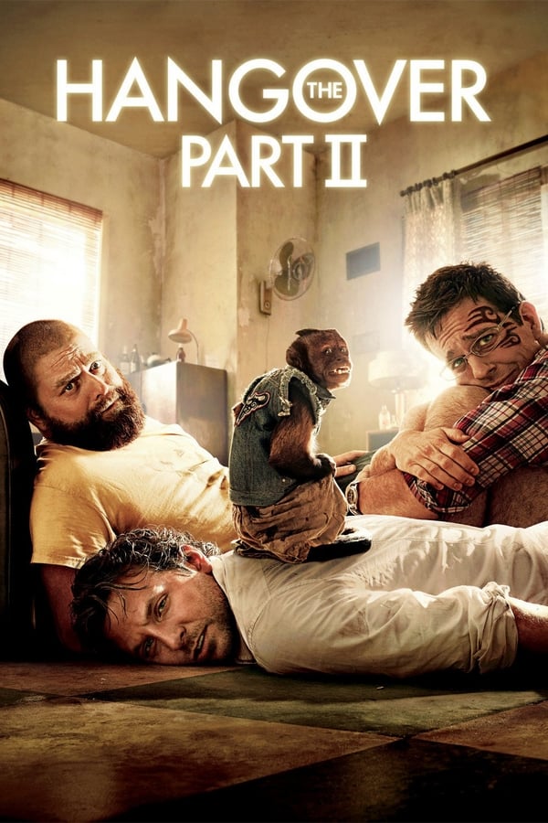 The Hangover crew heads to Thailand for Stu's wedding. After the disaster of a bachelor party in Las Vegas last year, Stu is playing it safe with a mellow pre-wedding brunch. However, nothing goes as planned and Bangkok is the perfect setting for another adventure with the rowdy group.