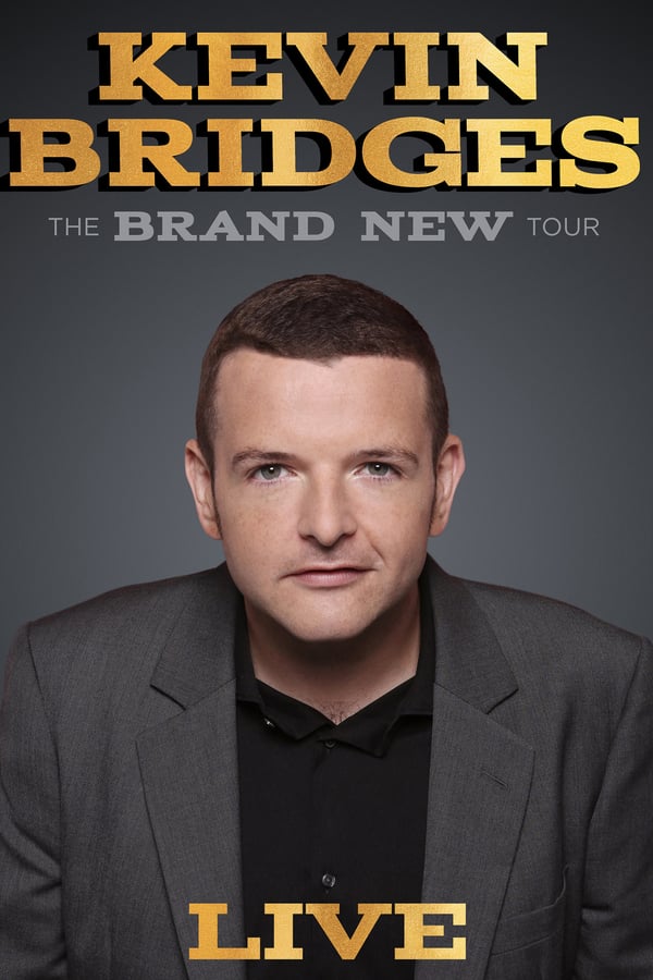 Comedy superstar Kevin Bridges returns to the stage in 2018 with his sell out new show -- The Brand New Tour. The show was filmed as part of Kevin’s UK and Ireland tour and his 19 night residency at the Glasgow Hydro. It’s written and performed by a comedian at the top of his game with Kevin giving his take on the modern world, social media, anxiety, religion, conversations with his dog and having Barack Obama as his support act. This is by far Kevin’s best show to date and really is a stand up masterclass.