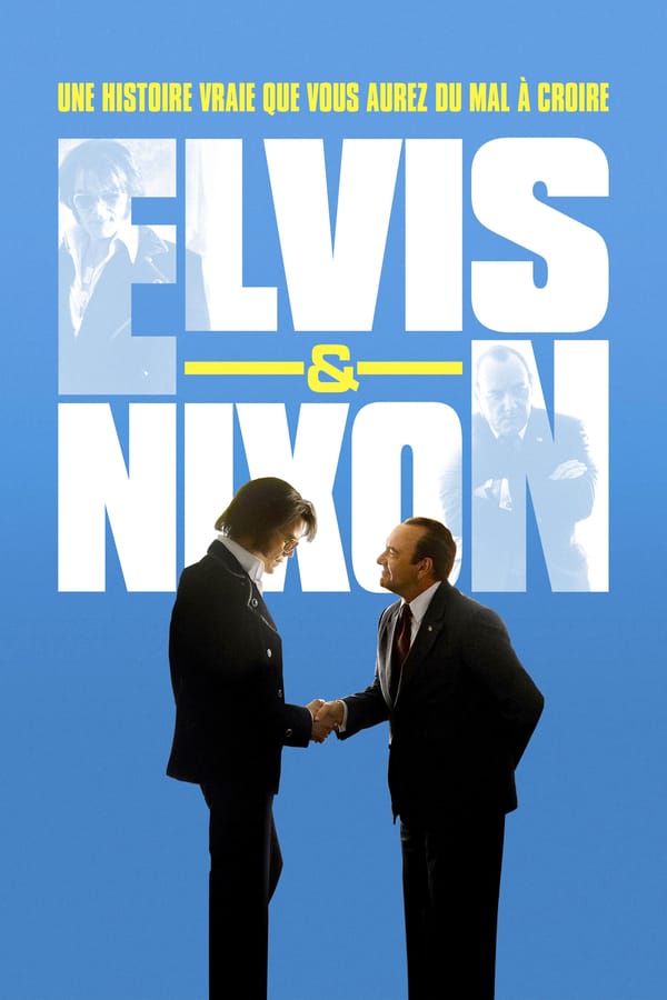 La reconstitution de la rencontre historique entre Elvis Presley et Richard Nixon à la Maison Blanche, qui vit le premier proposer au second d'être agent fédéral...
