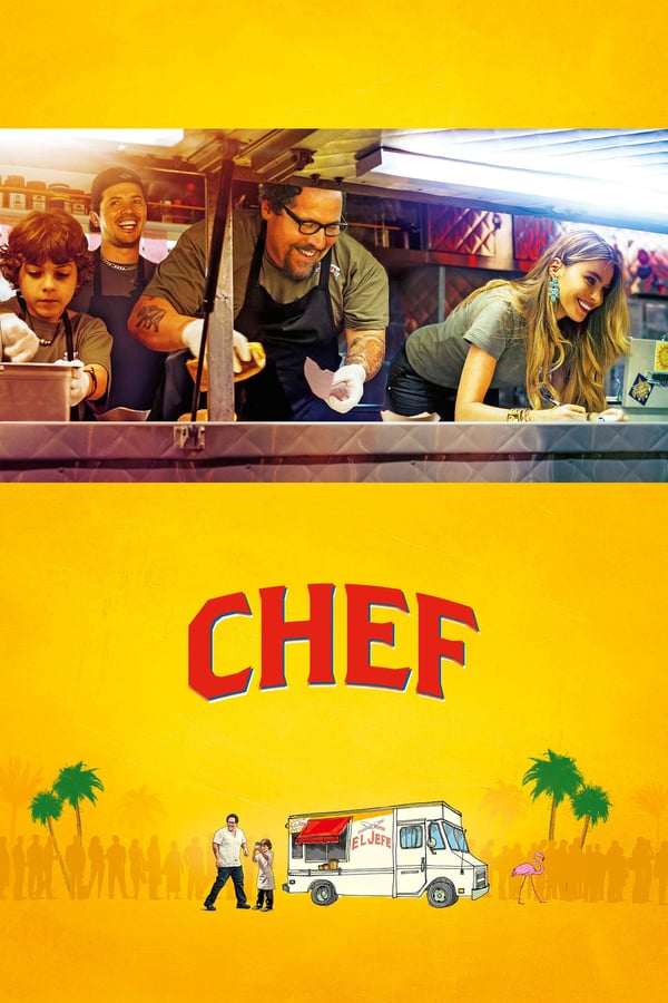 When Chef Carl Casper suddenly quits his job at a prominent Los Angeles restaurant after refusing to compromise his creative integrity for its controlling owner, he is left to figure out what's next. Finding himself in Miami, he teams up with his ex-wife, his friend and his son to launch a food truck. Taking to the road, Chef Carl goes back to his roots to reignite his passion for the kitchen -- and zest for life and love.