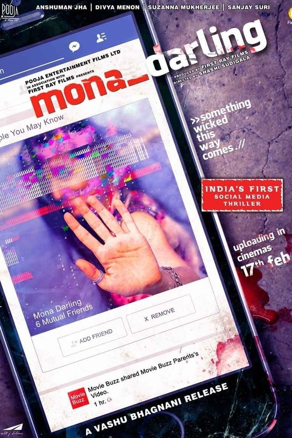 A contemporary who-dunnit, with a splash of supernatural, set in a college campus somewhere in India (a la Indian Institute Of Technology) where a few mysterious deaths occur and the only common link between the victims is that, seconds before their deaths, they all accepted a 'facebook friend request' from a certain profile page of Mona_Darling. The person behind the said page, Mona happens to be missing. Her friend, and a fellow student, Sarah recruits the help of a classmate, Wiki - a borderline sociopathic genius. This odd-couple of amateur sleuths carry on their investigation as the story leads them into unexpected corners and terrifying revelations. It's a pacy thriller, confined to limited locations on one single campus, populated by fresh, sexy, young characters that can be executed on a fairly shoestring budget. More importantly it captures the present zeitgeist of young India and its obsession with social networking.