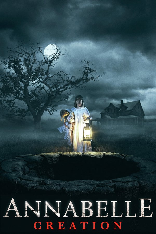 Several years after the tragic death of their little girl, a doll maker and his wife welcome a nun and several girls from a shuttered orphanage into their home, soon becoming the target of the doll maker's possessed creation—Annabelle.