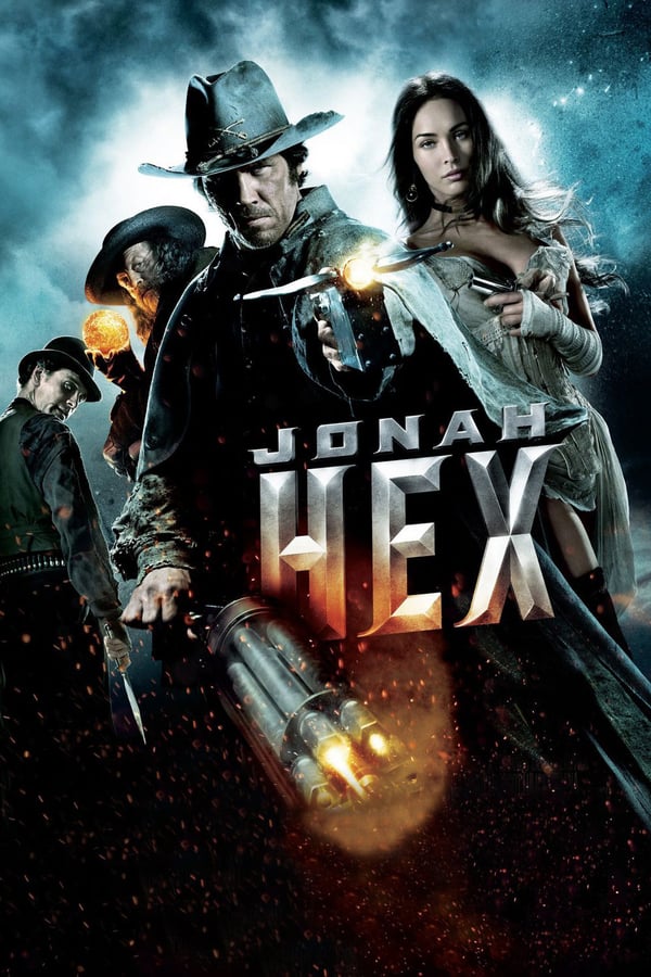 Gunslinger Jonah Hex (Josh Brolin) is appointed by President Ulysses Grant to track down terrorist Quentin Turnbull (John Malkovich), a former Confederate officer determined on unleashing hell on earth. Jonah not only secures freedom by accepting this task, he also gets revenge on the man who slayed his wife and child. Megan Fox plays a prostitute as well as Jonah Hex's love interst in the film.
