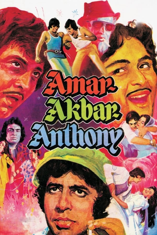 Bollywood action comedy film with a lost and found theme, about three brothers separated during their childhood who grew up in three homes, adopting three religions. They meet in their youth to fight a common villain. It was the biggest blockbuster of 1977, and won several awards at 25th Filmfare Awards including Best Actor, Best Music Director and Best Editing.