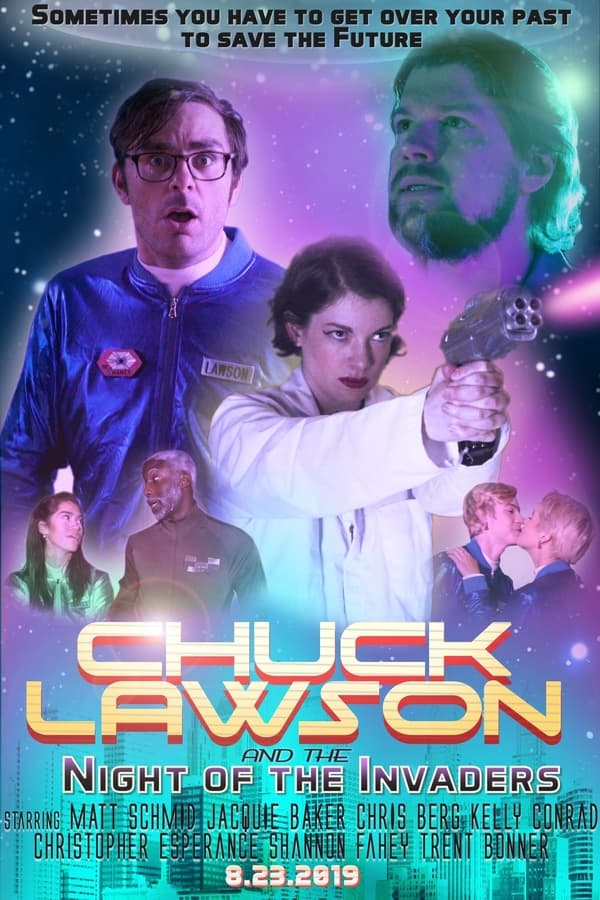 In the year 2061, two ex secret agents and ex secret lovers reunite for one last mission: to discover why aliens have landed on Earth. Fighting off robot landlords and sexist bounty hunters, Chuck Lawson and Serena Fox deliver a same day package of justice, and discover that tech billionaire Dr. Tyrimpson is working on more than just computers.