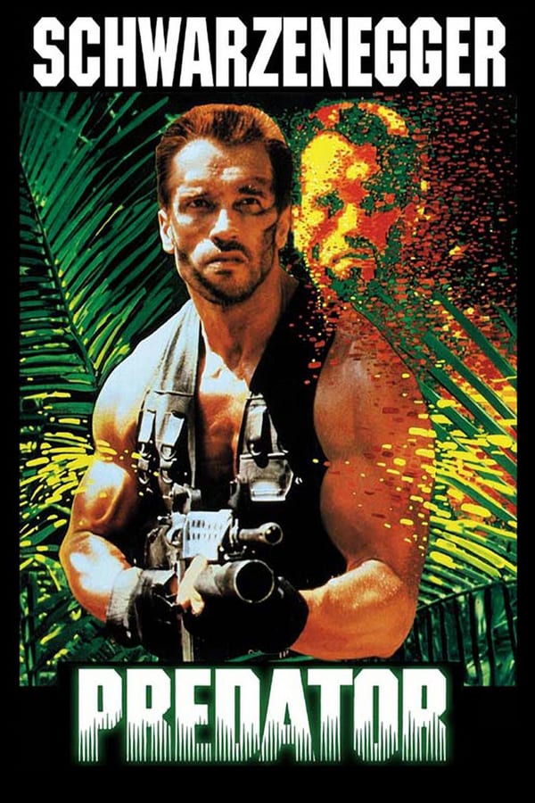 Dutch and his group of commandos are hired by the CIA to rescue downed airmen from guerillas in a Central American jungle. The mission goes well but as they return they find that something is hunting them. Nearly invisible, it blends in with the forest, taking trophies from the bodies of its victims as it goes along. Occasionally seeing through its eyes, the audience sees it is an intelligent alien hunter, hunting them for sport, killing them off one at a time.
