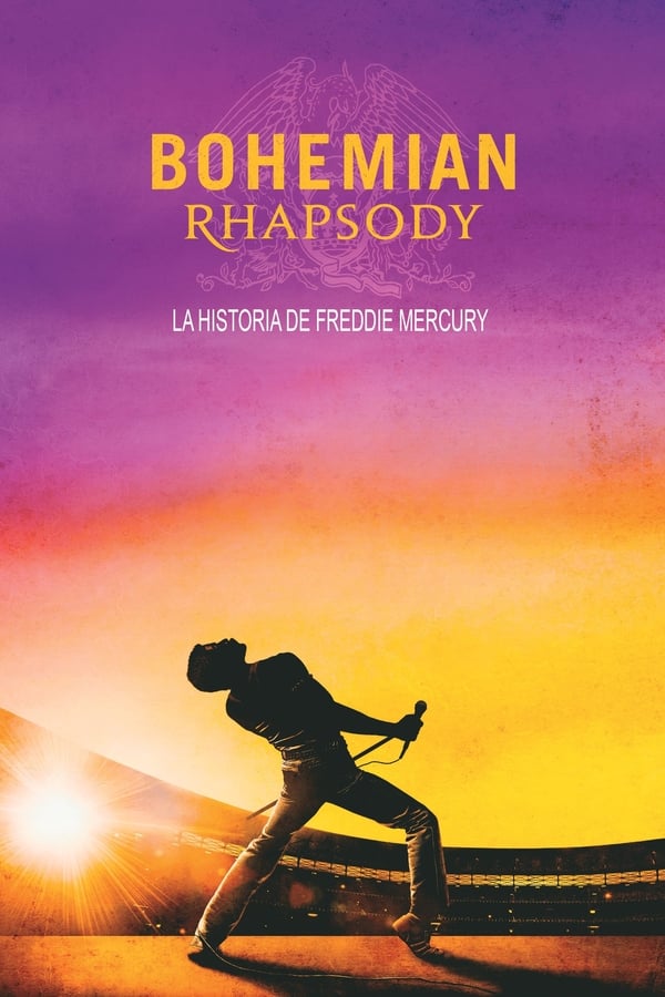Bohemian Rhapsody es una rotunda y sonora celebración de Queen, de su música y de su extraordinario cantante Freddie Mercury, que desafió estereotipos e hizo añicos tradiciones para convertirse en uno de los showmans más queridos del mundo. La película plasma el meteórico ascenso al olimpo de la música de la banda a través de sus icónicas canciones y su revolucionario sonido, su crisis cuando el estilo de vida de Mercury estuvo fuera de control, y su triunfal reunión en la víspera del Live Aid, en la que Mercury, mientras sufría una enfermedad que amenazaba su vida, lidera a la banda en uno de los conciertos de rock más grandes de la historia. Veremos cómo se cimentó el legado de una banda que siempre se pareció más a una familia, y que continúa inspirando a propios y extraños, soñadores y amantes de la música hasta nuestros días.