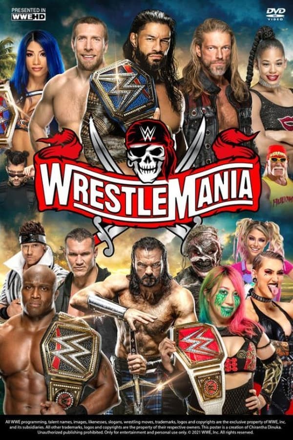 EN - WWE WrestleMania 37 (Night 2)  (2021)