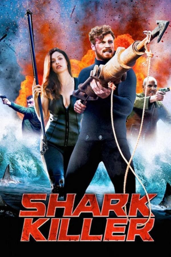 The services of shark killer have been engaged by his brother Jake, the head of a West Coast crime ring. The gig: kill the black-finned shark that swallowed a valuable diamond during a gang transaction.