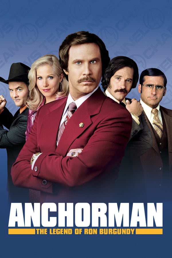 It's the 1970s, and San Diego super-sexist anchorman Ron Burgundy is the top dog in local TV, but that's all about to change when ambitious reporter Veronica Corningstone arrives as a new employee at his station.