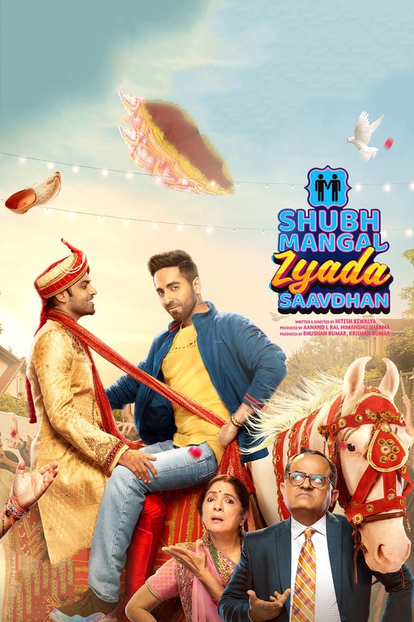 Partners Karthik and Aman don't have it easy in their road to achieving a happy ending, while Aman's family tries to get him married to someone else, Karthik doesn't step down unless he marries Aman.  A sequel to the 2017 film, titled Shubh Mangal Saavdhan.