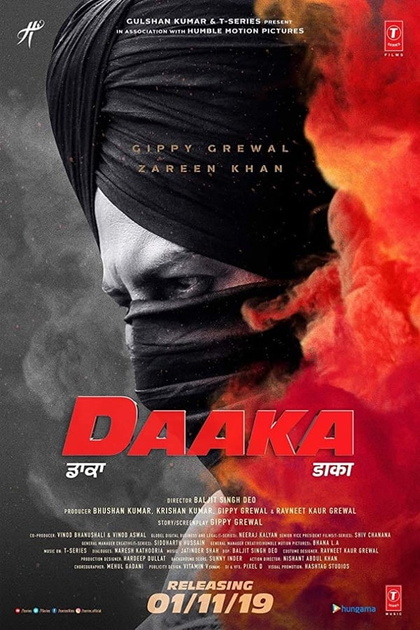 Daaka is a comedy action thriller surrounding an epic heist set up.
