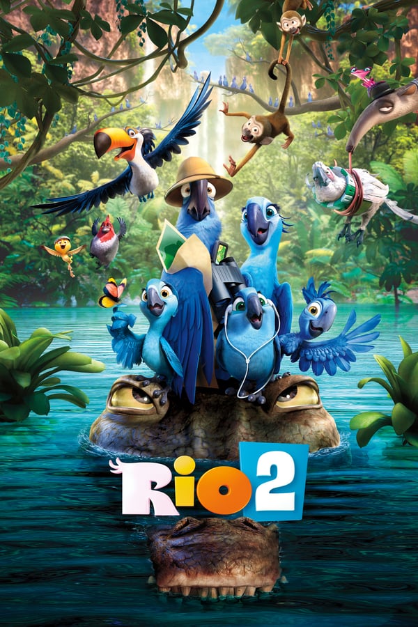 It's a jungle out there for Blu, Jewel and their three kids after they're hurtled from Rio de Janeiro to the wilds of the Amazon. As Blu tries to fit in, he goes beak-to-beak with the vengeful Nigel, and meets the most fearsome adversary of all: his father-in-law.