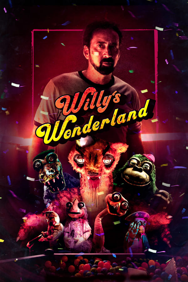 When his car breaks down, a quiet loner agrees to clean an abandoned family fun center in exchange for repairs. He soon finds himself waging war against possessed animatronic mascots while trapped inside Willy's Wonderland.