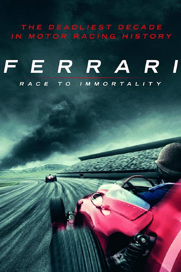 The late 1950s were known as golden years in the world of motor racing, champions were made and lost on a Sunday, and no losses were greater than those of Enzo Ferrari’s Scuderia.  Based on Chris Nixon’s bestselling biography Mon Ami Mate, Ferrari: Race to Immortality tells the story of the loves and losses, triumphs and tragedy of a turbulent era that shook the motor racing world.