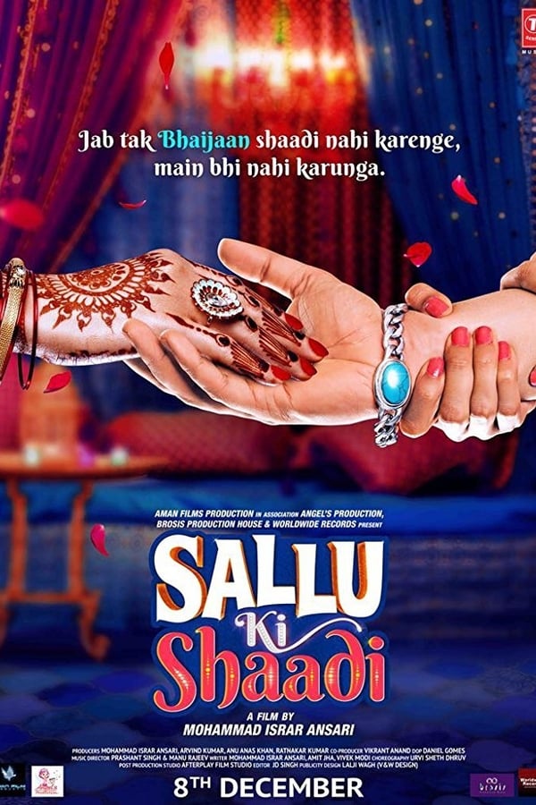Sallu ki Shaadi is an upcoming Indian romantic & action film directed by Mohammad Israr Ansari.The film stars Kashyap, Arshin Mehta, Zeenat Aman and Asrani, Razak Khan, Kiran Kumar in supporting roles. The film is dedicated to actor Salman Khan.