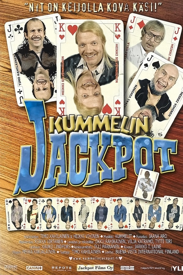 Kummelin Jackpot, was released in February 2006. It was about a divorced man portrayed by Silvennoinen, who realises a way to trick himself a jackpot in football betting.