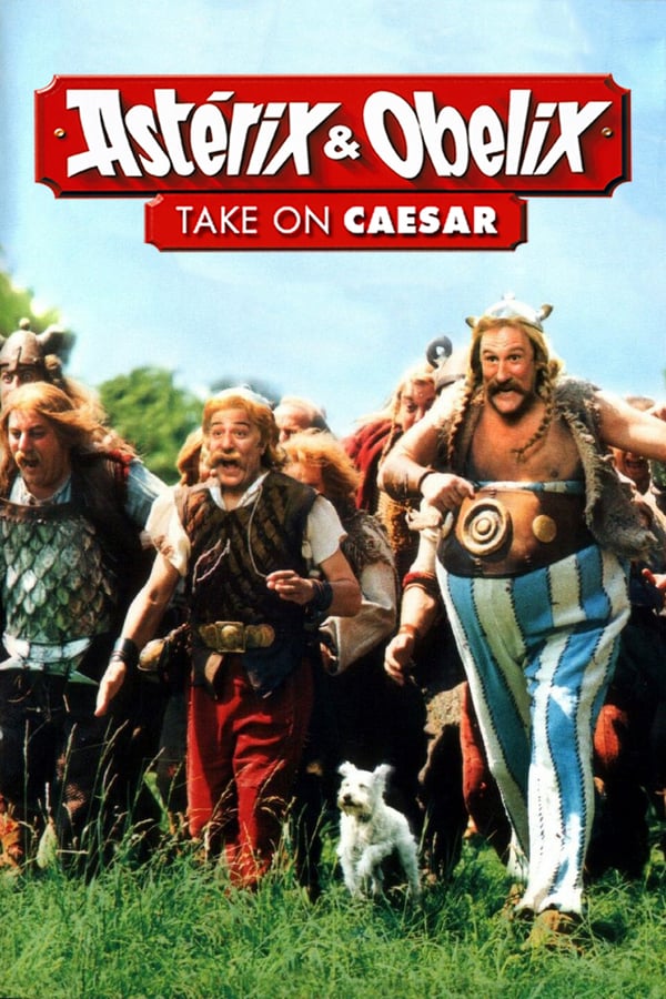 Set in 50 B.C., Asterix and Obelix are living in a small but well-protected village in Gaul, where a magic potion concocted by Druids turns the townsfolk into mighty soldiers. When Roman troops carve a path through Gaul to reach the English Channel, Caesar and his aide de camp Detritus discover the secret elixir and capture the Druid leader who knows its formula, and Asterix and Obelix are sent off to rescue them.