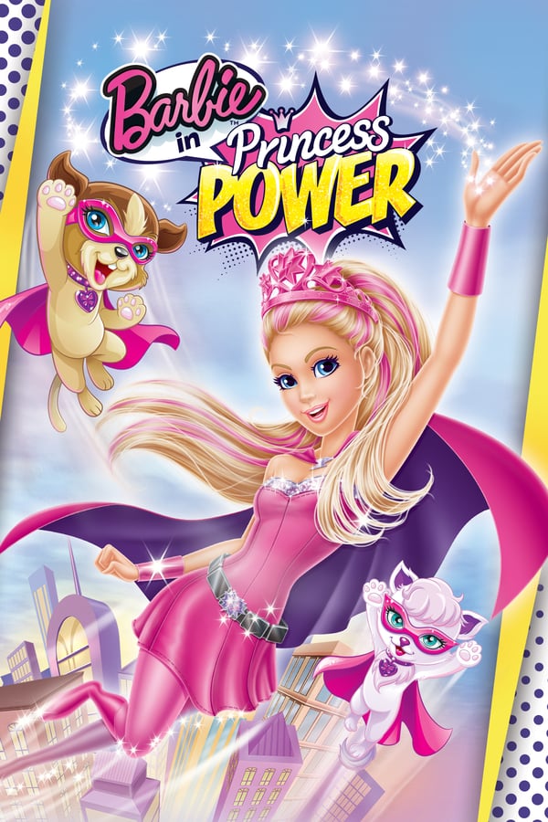 Barbie is Kara - a modern-day princess with a normal life. Kissed by a butterfly which gives her superpowers and allows her to become a Super Sparkle, she is ready to save the kingdom from evil - were it not for her jealous cousin who is also kissed by the butterfly and becomes her rival and nemesis. Watch as Super Sparkle and Dark Sparkle learn that together they can become a great team for good once they learn the power of friendship.