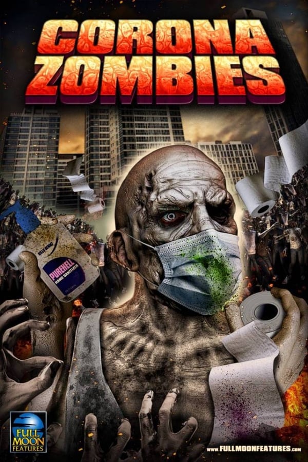 Ditsy damsels in distress, toilet paper famine, inept world leaders, mass-media gone wild, a virus from Hell and hordes of ghouls hungry for human flesh combine in Full Moon's maniacal horror comedy hybrid CORONA ZOMBIES!