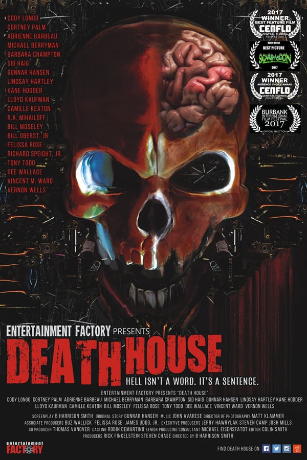 During an exclusive tour, a power breakdown inside a secret prison known as the Death House sends two agents fighting through a labyrinth of horrors while being pursued by a ruthless army of roaming inmates. As they fight to escape, the agents push toward the lowest depths of the facility where they learn a supernatural group of evil beings is their only chance for survival.