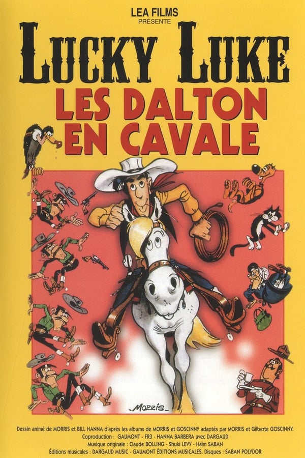 Le cowboy Lucky Luke poursuit les frères Dalton qui se sont évadés du pénitencier et tentent de trouver refuge au Canada.