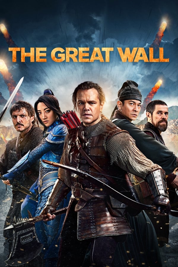 European mercenaries searching for black powder become embroiled in the defense of the Great Wall of China against a horde of monstrous creatures.