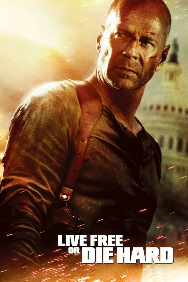 John McClane is back and badder than ever, and this time he's working for Homeland Security. He calls on the services of a young hacker in his bid to stop a ring of Internet terrorists intent on taking control of America's computer infrastructure.