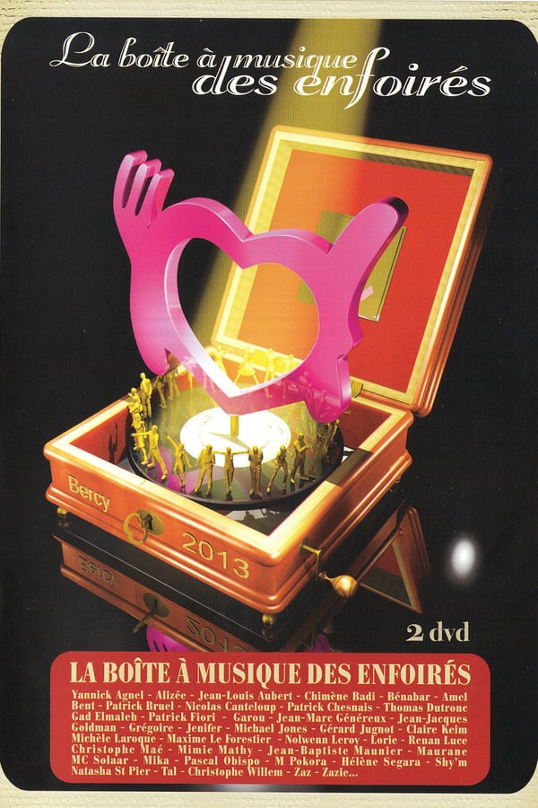 Spectacle enregistré au Palais omnisports de Paris-Bercy les 27 et 28 janvier 2013 au profit des Restos du Coeur.