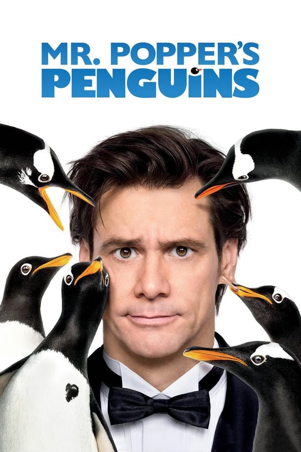 Jim Carrey stars as Tom Popper, a successful businessman who’s clueless when it comes to the really important things in life...until he inherits six “adorable” penguins, each with its own unique personality. Soon Tom’s rambunctious roommates turn his swank New York apartment into a snowy winter wonderland — and the rest of his world upside-down.